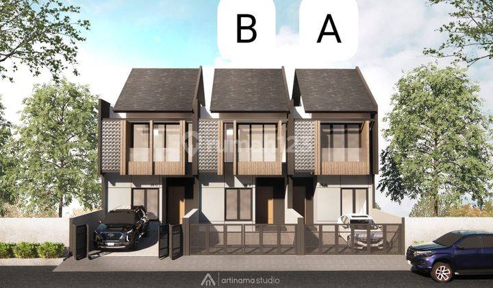 Rumah Minimalis Modern 2 Lantai Di Mekar Sejahtera Bandung 1