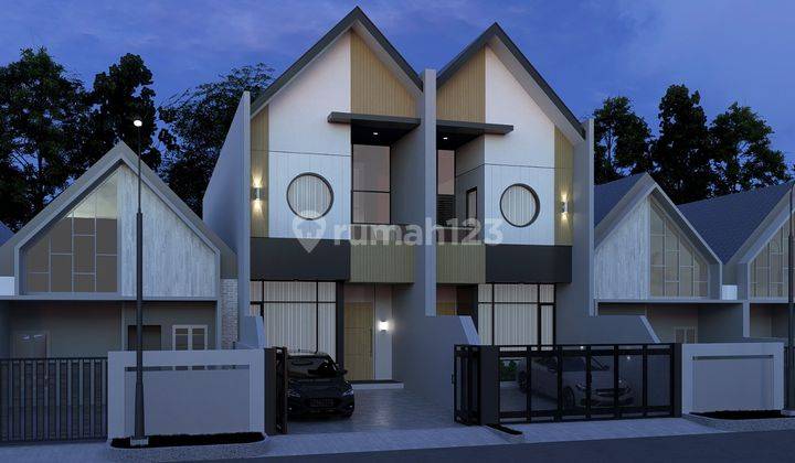 Rumah Baru Minimalis Japanese Scandavian di Mekar Setia Mekar Wangi Bandung 2