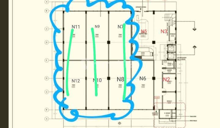 Disewakan 6 Unit Ruko Hypersquare Siap Pakai di Paskal Bandung 2