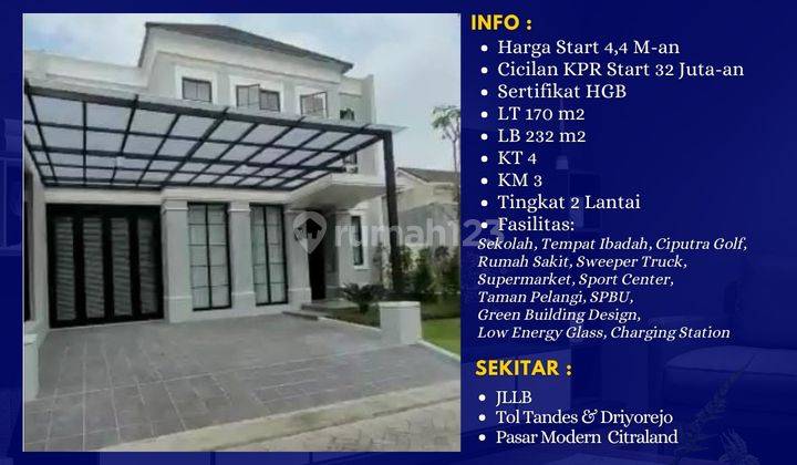 Perumahan Surabaya Barat Citraland Utama Pakal Free Furnish Dkt Benowo Lakarsantri 1