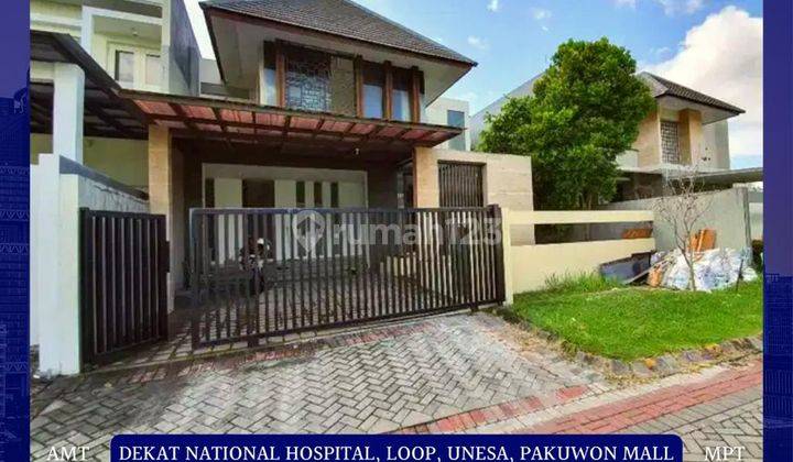 Rumah Graha Family Wiyung Lokasi Depan Surabaya Barat Dkt Pakuwon Mall Unesa