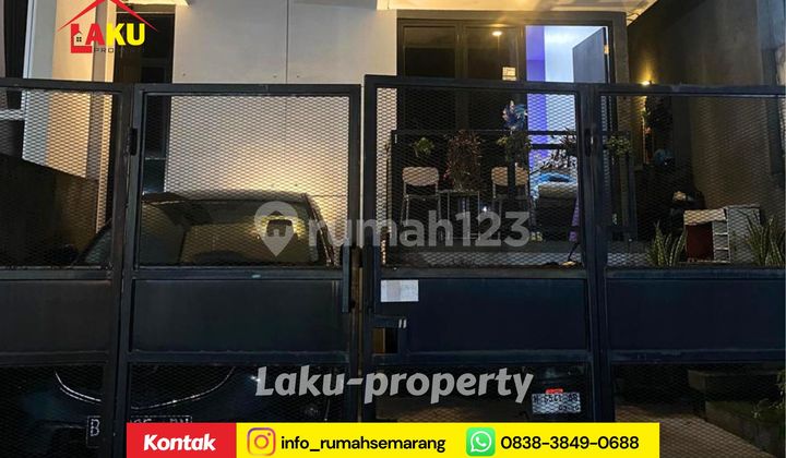 Rumah Mewah Full Furnish di Bukit Mawar - Bathtub, AC 3, Kolam Koi 1