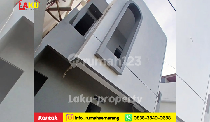 Bisa KPR, Rumah, 2 Lantai, SHM, Dekat Undip, Dekat Akses Tol Tembalang 1