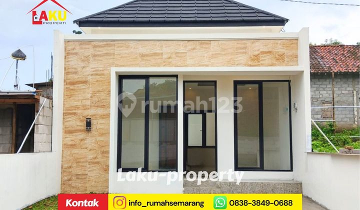Promo Januari 2026! Rumah di Pusat Ungaran Dp Cuma 25 Juta - Free Biaya & Cicilan Flat 2