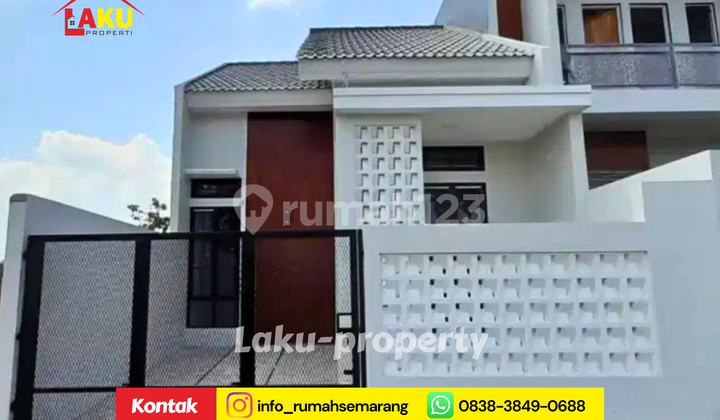 Townhouse Strategis Mulawarman Tembalang | Dekat Kampus Undip & Exit Tol Tembbalang 1