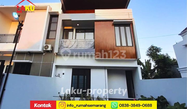Tinggal 1 Unit! Rumah Pesan Bangun 2 Lantai Durian Townhouse Banyumanik - SHM IMB 1