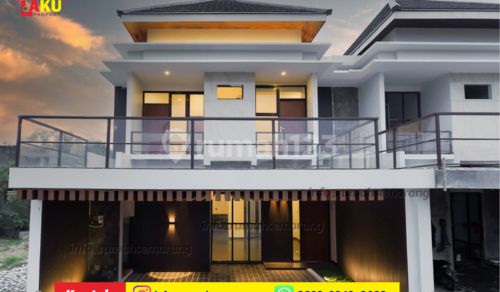 2-Story Premium Residence on Jl. Kisarino Mangunpranoto - Elegant Design, Strategic Location, SHM Ready to Occupy! 1