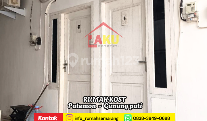 Jual Cepat: Rumah Kos Ready Patemon, SHM, Strategis Dekat Kampus Unnes! 2