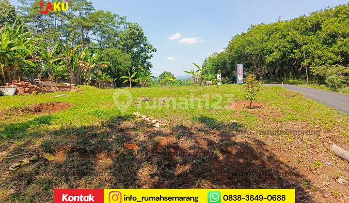 Sell Cheap Land in Gunungpati Near UNNES - Bonus Beautiful View & Strategic Location! 1