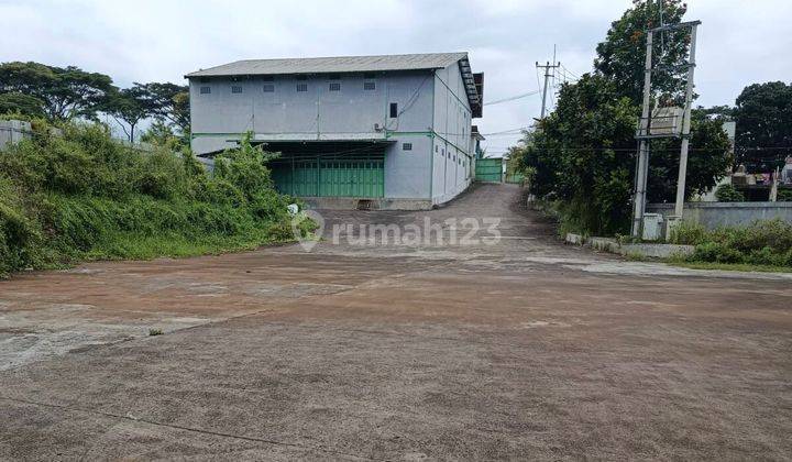 Dijual Bangunan Bekas Pabrik Strategis di Cicalengka Bandung 2