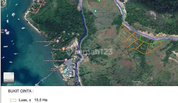 Dijual Segera Tanah Untuk Pariwisata Tepi Pantai di Labuan Bajo  2