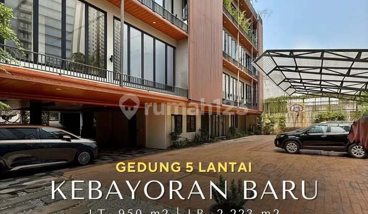 Gedung Bagus 2230 m2 SHM Kebayoran Baru, Jakarta Selatan