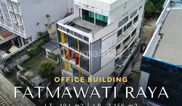 Gedung Perkantoran Bagus 2156 m2 SHM Fatmawati, Jakarta Selatan