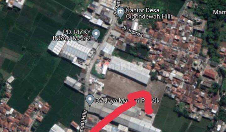TANAH COCOK BUAT INDUSTRI ATAU CLUSTER 8
