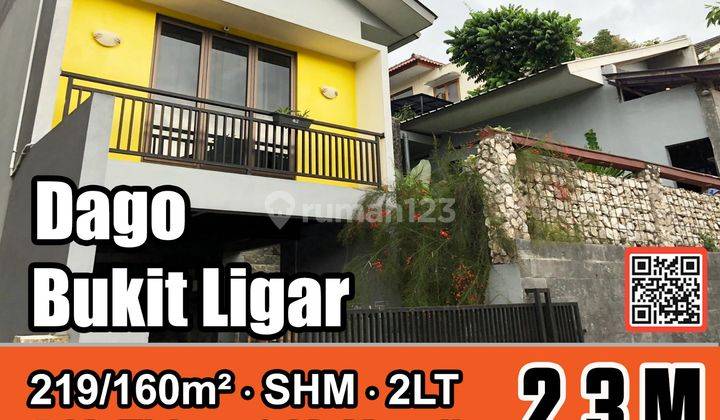 Rumah Minimalis Modern Bukit Ligar Dkt Citra Green Dago Bandung