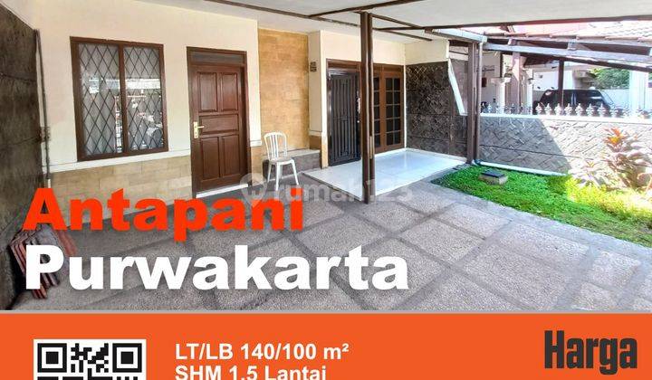 Rumah Strategis di Jl. Purwakarta Dkt Griya Antapani Bandung 1