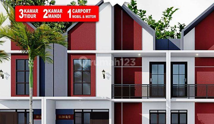 Dijual Rumah 2 Lantai Cantik Minimalis Akses Mudah 2