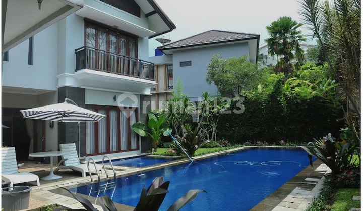 Rumah Mewah Furnished Siap Huni di Resor Dago Pakar Bandung Utara