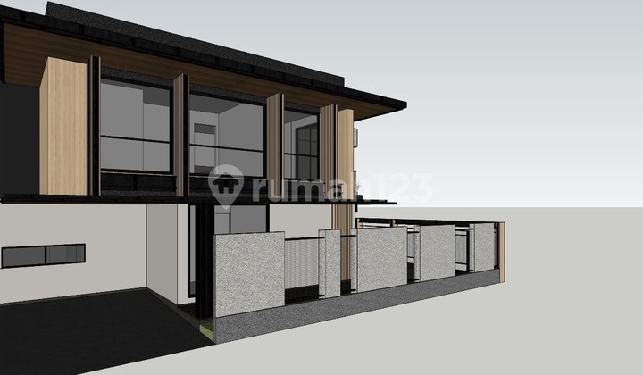 Rumah Hoek Lokasi Premium di Setraduta Bandung 1