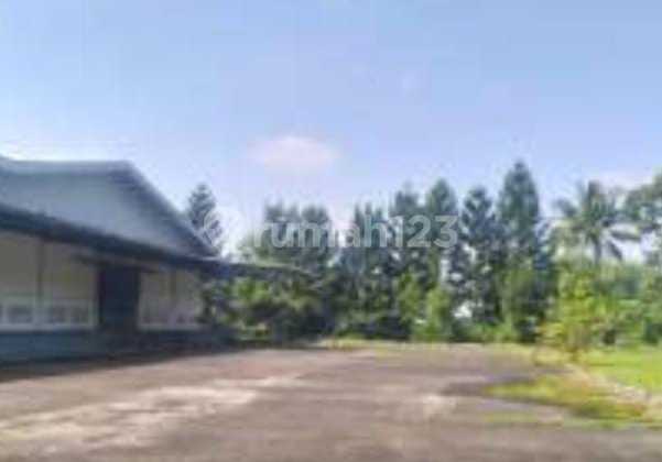 Pabrik Minuman Besar Area Luas Strategis di Cidahu Sukabumi