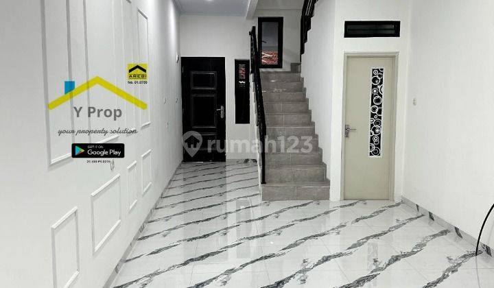 Dijual Rumah Baru Bebas Banjir, 4 Kt, Lt 56m2, Tanjung Duren Utara, Grogol Petamburan, Jakarta Barat 1