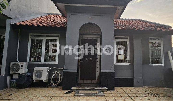 Siap huni, rumah hoek non furnish 1 lantai di kawasan lippo karawaci , tangerang 1