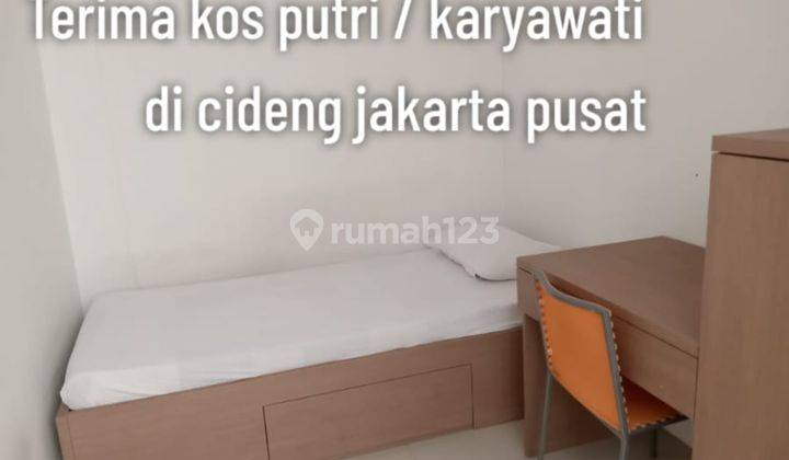 Disewakan Kamar Kos Wanita di Tanah Abang Jakarta Pusat 2