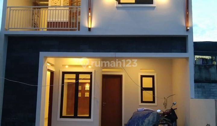 Rumah baru minimalis konsep resort bali di pondok kelapa jakarta