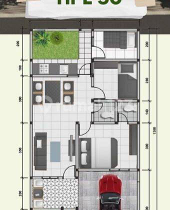 Rumah 3 Kmr Antang Kota Makassar One Gate System 2