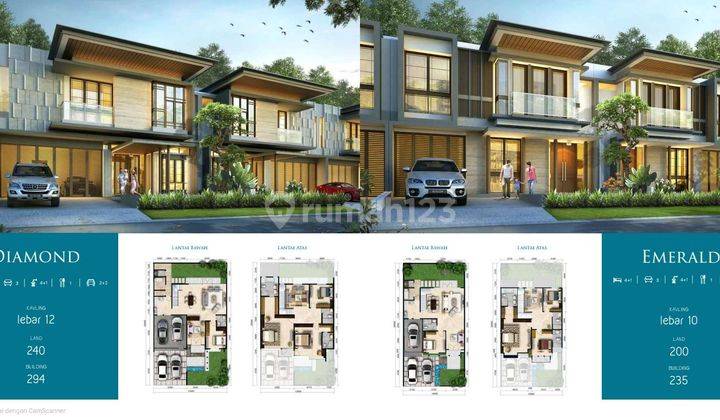 Rumah CitraLand CITY Losari Makassar Type sudut 294/298 3