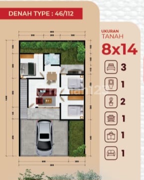 Pioneer House Km 3 Near Unhas Campus, Makassar City