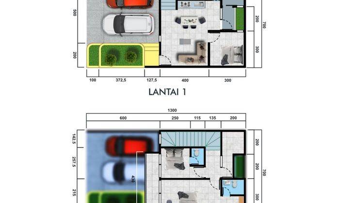 Rumah Kompleks Tabaria Manuruki Kota Makassar Type 120 2