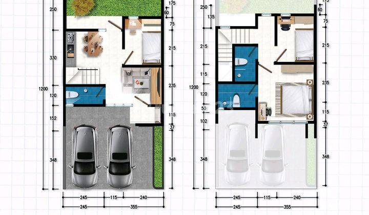 Rumah Modern Estate Hertasning Baru Bonus Furnished Makassar 2