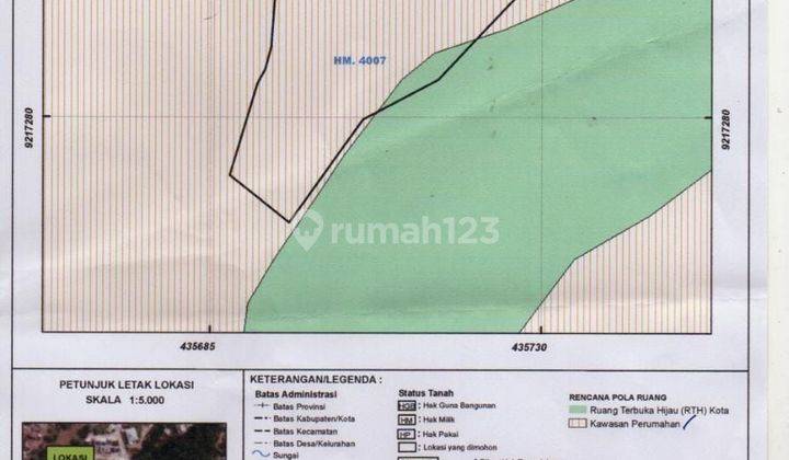 TANAH KARANG REJO BANYUMANIK DIBAWAH PASARAN 1,2M LT.644 1