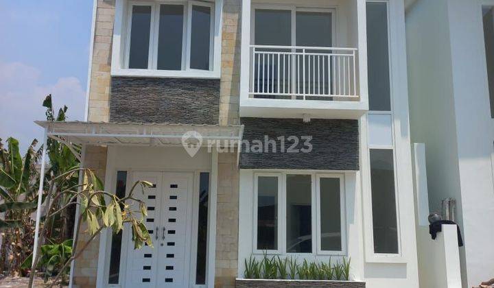 Rumah 2lt Bangunan Baru Cluster Di Klipang Raya  3kt 3km  Jl Lebar 2mobil  1