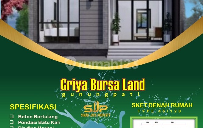Rumah 1 Lantai Di Sadeng Gunungpati 450 Jt An, Promo Okt Block C 350 Jt An 1