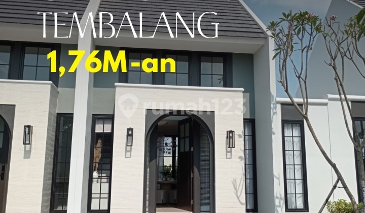 Rumah Mewah 1 Lantai di Perumahan Exclusive Citragrand 1