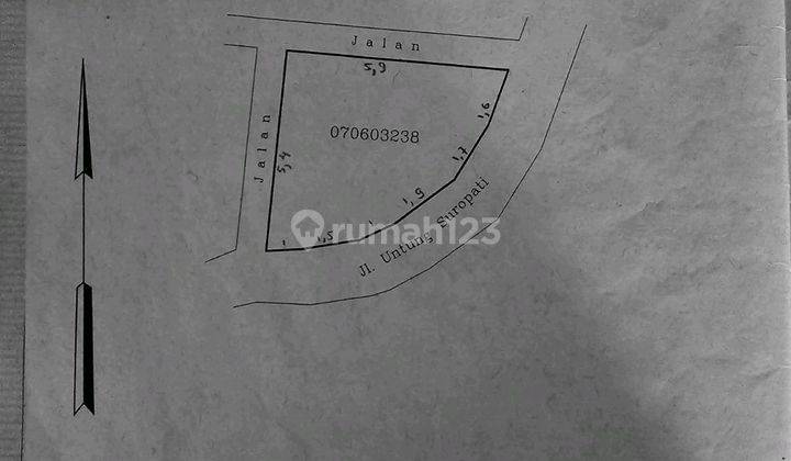Tanah Pojok Gatsu Kawasan Industri 3jt Per M Nego di Jl. Kawasan Industri Candi Gatot Subroto blok 9, Ngaliyan, Ngaliyan, Kota Semarang, Jawa Tengah, Indonesia, 50181, Semarang Barat 1
