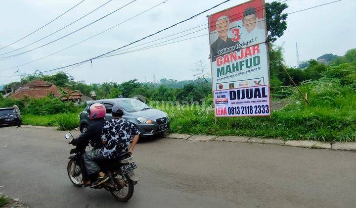 Tanah di Jl Cikuda Jatinangor Sebrang Apartemen Taman Melati Dekat Unpad 2