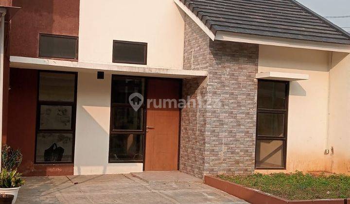 rumah asri siap huni cluster pinggir jalan raya rame penghuni 2