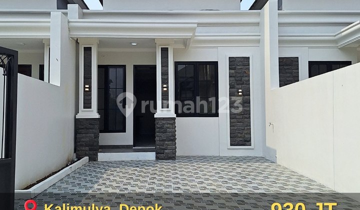 Rumah Mewah 1 Lantai Siap Huni Dekat Alun-alun, Stasiun Depok