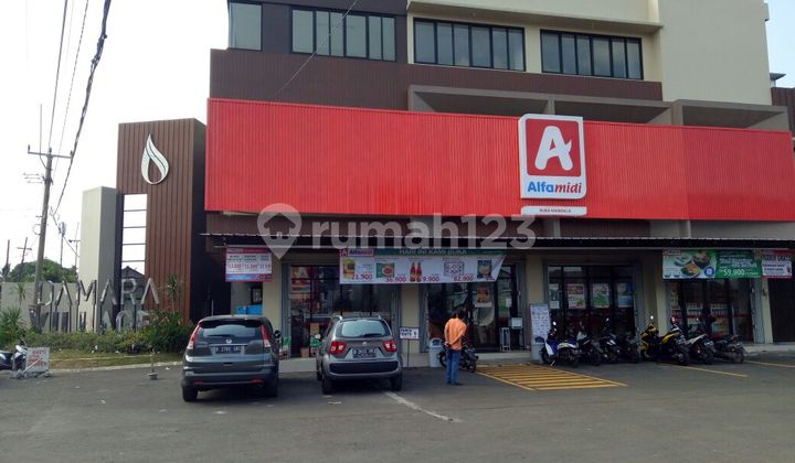 Ruko 3 Lantai di Ciparigi Bogor Utara Sedang Dipakai Alfamidi
