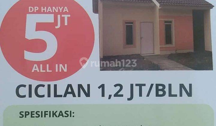 Rumah Subsidi di Kemang Bogor Dp 2 Juta Cicilan 1 Juta An 2