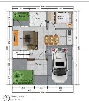 Rumah Murah Cuma 15 Menit Dari Tol Cijago Margonda Depok 2