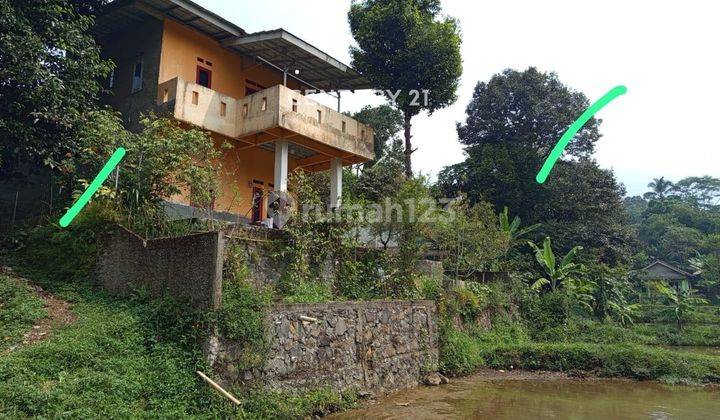 Dijual Rumah Dan Halaman Kolam Ikan Murah  Di Cijeruk Bogor 1