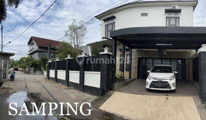 Rumah 2 Lantai Bagus Semi Furnished SHM di Perumahan Bukit Sejahtera , Palembang 3