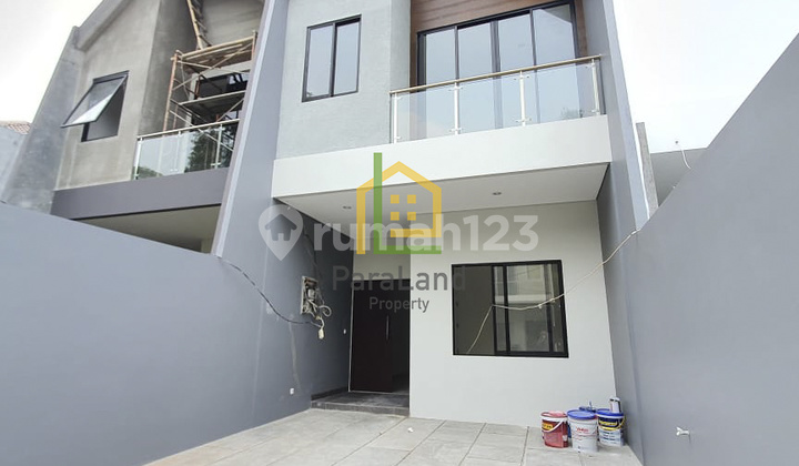 Andre Tjhia Meruya Luxurious House Design Fasad Scandinavian Uk 5x25 4