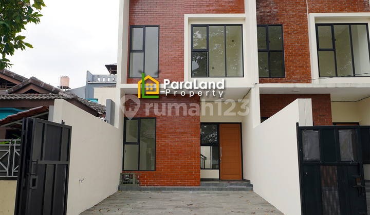 Rumah Baru 2 Lantai bisa KPR Akses Jalan 2 Mobil dan Mudah di Jangkau