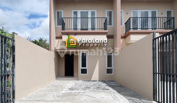 Rumah Baru bisa KPR Bangunan 2 Lantai Akses Jalan 2 Mobil dan Mudah di Jangkau