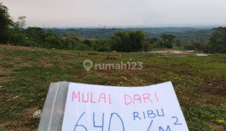 Pemandangan Pegunungan Yang Memukau Kavling Dengan Suasana Alami
 1